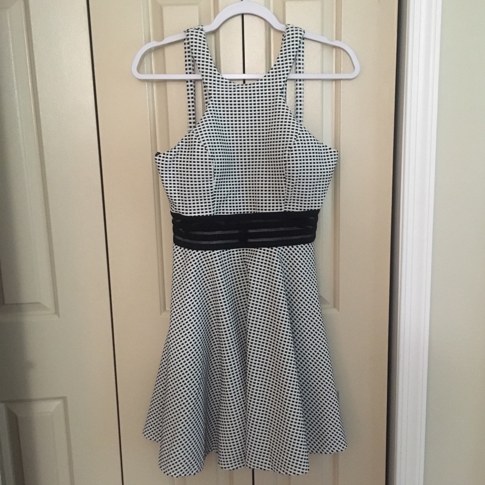 NWT FIRE SALE! City Studio Black and White Dress